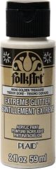 FolkArt Extreme Glitter Paint 2oz Golden Treasure