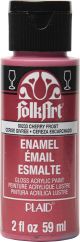 FolkArt Enamel Paint 2oz Metallic Cherry Frost