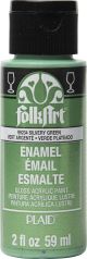 FolkArt Enamel Paint 2oz Metallic Silvery Green