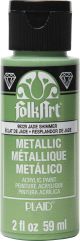 FolkArt Metallic Acrylic Paint 2oz Jade Shimmer