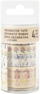 Prima Marketing Golden Coast Decorative Tape 4 Per Pkg 10yd Each