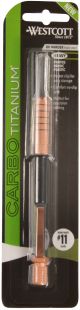 Comfort Grip Carbo Titanium Hobby Knife Rose Gold