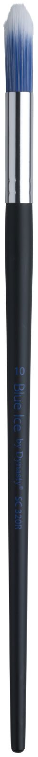 Dynasty Blue Ice Long Handle Brush Series 320R Round Size 10