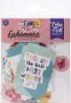 Echo Park Cardstock Ephemera 33 Per Pkg Icons Teen Spirit Girl