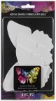 Brea Reese Acrylic Shapes 4 Per Pkg Butterfly