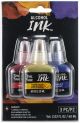 Brea Reese Alcohol Inks 20Ml 3 Per Pkg Cadmium Red Per Cadmium Yellow Per Ultramarine