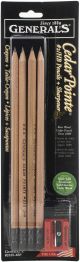 Cedar Pointe Graphite Pencils W Sharpener 5 Per Pkg 