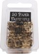 Creative Impressions Metal Paper Fasteners 50 Per Pkg Brushed Gold 6 Point Star