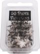 Creative Impressions Metal Paper Fasteners 50 Per Pkg Pewter 6 Point Star