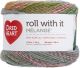 Red Heart Yarn Roll With It Melange Green Room 1 pack of 1 Skein