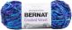 Bernat Crushed Velvet Yarn Blue Brilliance 1 pack of 1 Skein