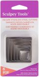 Premo Cutter Set 6 Per Pkg Square