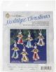 Nostalgic Christmas Beaded Crystal Ornament Kit Crystal Angels Gold
