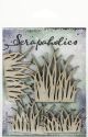 Scrapaholics Laser Cut Chipboard 1.8mm Thick Grass Patches 4 Per Pkg 2 inch 2.5 inch 