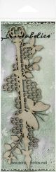 Scrapaholics Laser Cut Chipboard 1.8Mm ThickButterfly Medley 7.5inchesX2.75inches