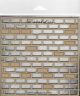 Scrapaholics Laser Cut Chipboard 1.8mm Thick Brick