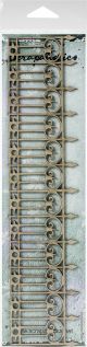 Scrapaholics Laser Cut Chipboard 1.8mm ThickOrnate Fence 10.75inchesX2.5inches