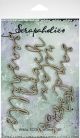 Scrapaholics Laser Cut Chipboard 1.8mm Thick Beach Words 5 Per Pkg 6 inch 1.5 inch 