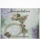 Scrapaholics Laser Cut Chipboard 1.8mm Thick Steampunk Hanging Sign 4 inch X3.75 inch 