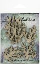 Scrapaholics Laser Cut Chipboard 1.8mm Thick Coral Pieces 5 Per Pkg 1.5 inch 2.5 inch 