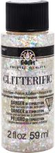 FolkArt Glitterific Glitter Paint 2oz Hologram Clear