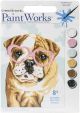 Paint Works Paint By Number Kit 8 inch X10 inch Dog Love