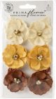 Prima Marketing Mulberry Paper Flowers Autumn Equinox Autumn Sunset