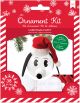 AC Christmas Ornament Kit 4 Per Pkg Christmas Puppy 
