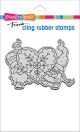 Stampendous Cling Stamp Gnome Love
