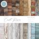 Craft Consortium Double Sided Paper Pad 6 InchX6 Inch 40 Per Pkg Wood Textures 20 Designs