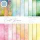 Craft Consortium Double Sided Paper Pad 6 Inch X6 Inch 40 Per Pkg Grunge Light Tones 20 Designs