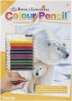 Color Pencil By Number Kit 8.75 inch X11.75 inch Polar Love