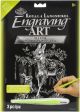 Silver Foil Engraving Art Kit 8 InchX10 Inch Fawn And Bunny