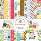 Doodlebug Double Sided Paper Pad 6 inch X6 inch 24 Per Pkg I Heart Travel 12 Designs 2 Each