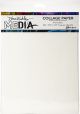 Dina Wakley Media Collage Tissue Paper 7.5Inch X10Inch 20 Per Pkg Plain