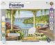Paint By Number Kit 15.375 inch X11.25 inch Silver Lake Veranda