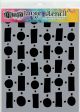 Dyan Reaveleys Dylusions Stencils 9 Inch X12 Inch Retro 1 Pack of 1 Piece