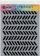 Dyan Reaveley s Dylusions Stencils 9inchX12inch Tyres 1 Pack of 1 Piece