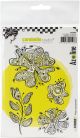 Carabelle Studio Cling Stamp A6 By Azoline Delicious Flowers