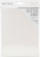 Craft Perfect Glitter Cardstock 8.5 InchX11 Inch 5 Per Pkg Sugar Crystal
