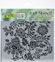 Crafter s Workshop Template 6 inch X6 inch Asian Floral