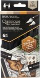 Spectrum Noir Classique Alcohol Markers 6 Per PkgDark Skin