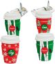 Eyelet Outlet Shape Brads 12 Per Pkg Holiday Coffee Cup