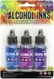 Tim Holtz Alcohol Ink .5oz 3 Per Pkg Indigo Per Violet Spectrum