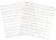 We R Memory Keepers Foil Quill Freestyle Stencils 7 inch X7 inch 2 Pk Monogram