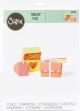 Sizzix Thinlits Dies By Jenna Rushforth 10 Per Pkg Box and Labels