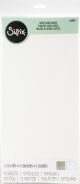 Sizzix Surfacez Mixed Media Board 6 Inch X13 Inch 10 Per Pkg Wh