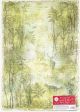 Stamperia Rice Paper Sheet A3 Green Forest