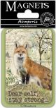 Stamperia Magnet 2.25 inch X3.25 inch Fox