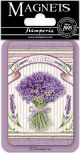 Stamperia Magnet 2.25 inch X3.25 inch Lavender Bouquet